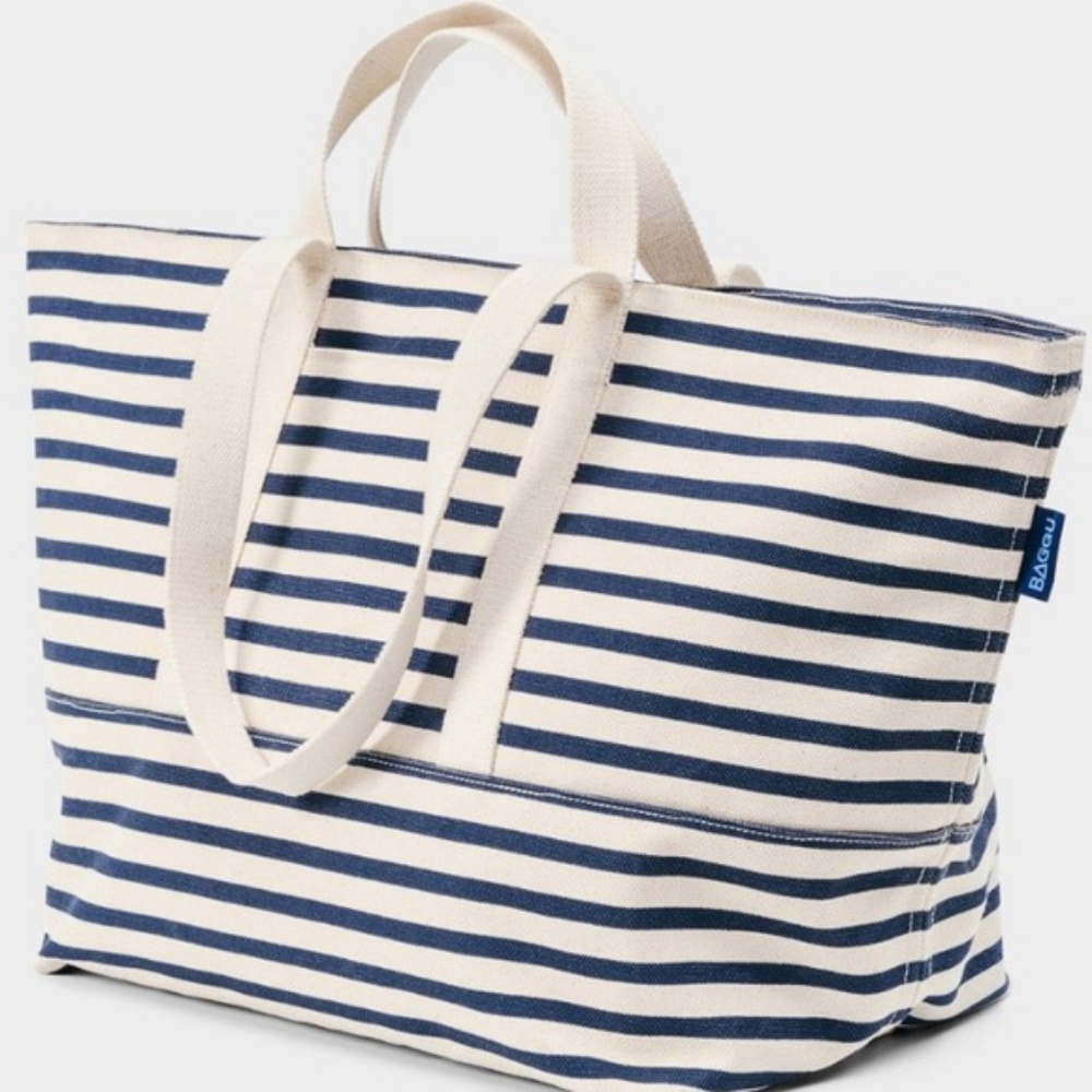 BAGGU Weekend Bag in Stripe Sailor NWT!!